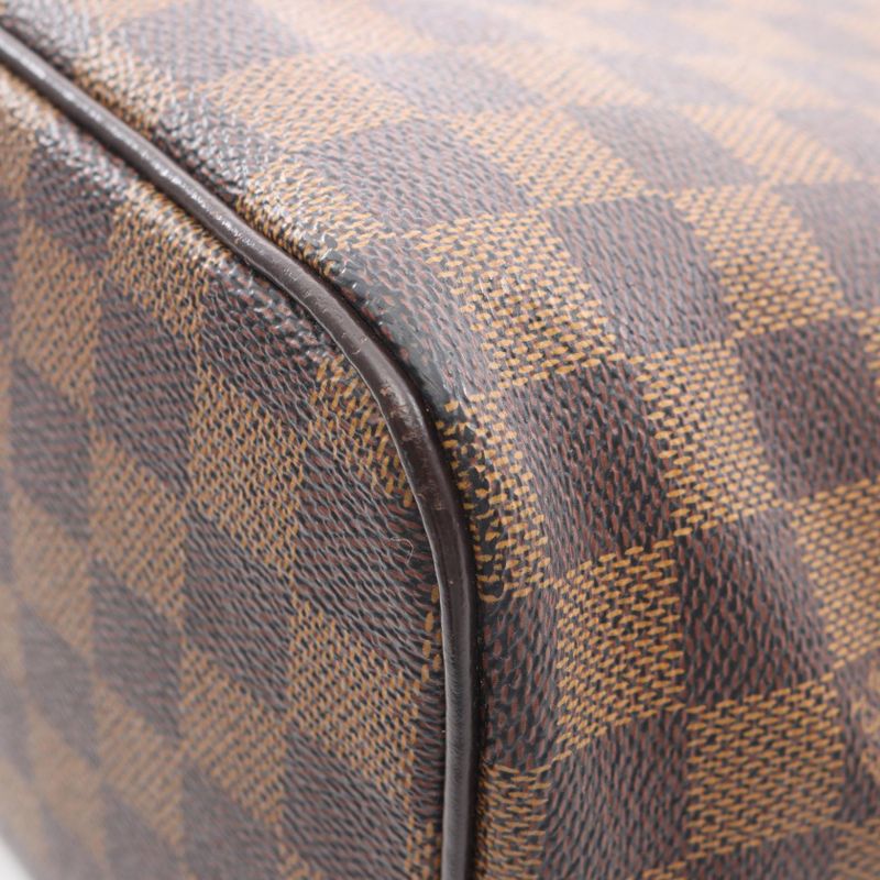 Louis Vuitton Tote Saleya PM Canvas Leather Ebene Brown