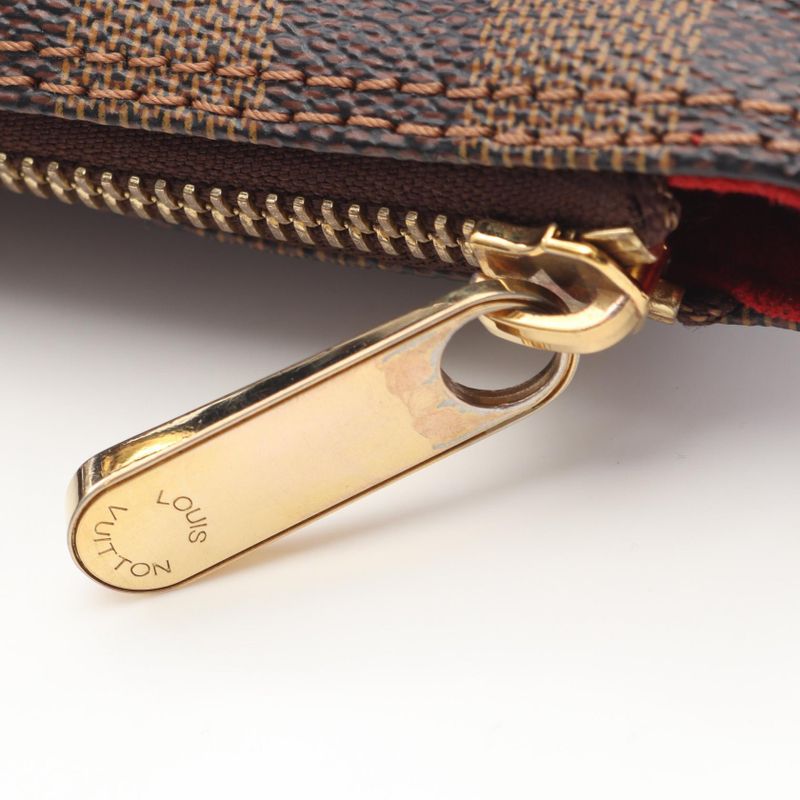 Louis Vuitton Tote Saleya PM Canvas Leather Ebene Brown