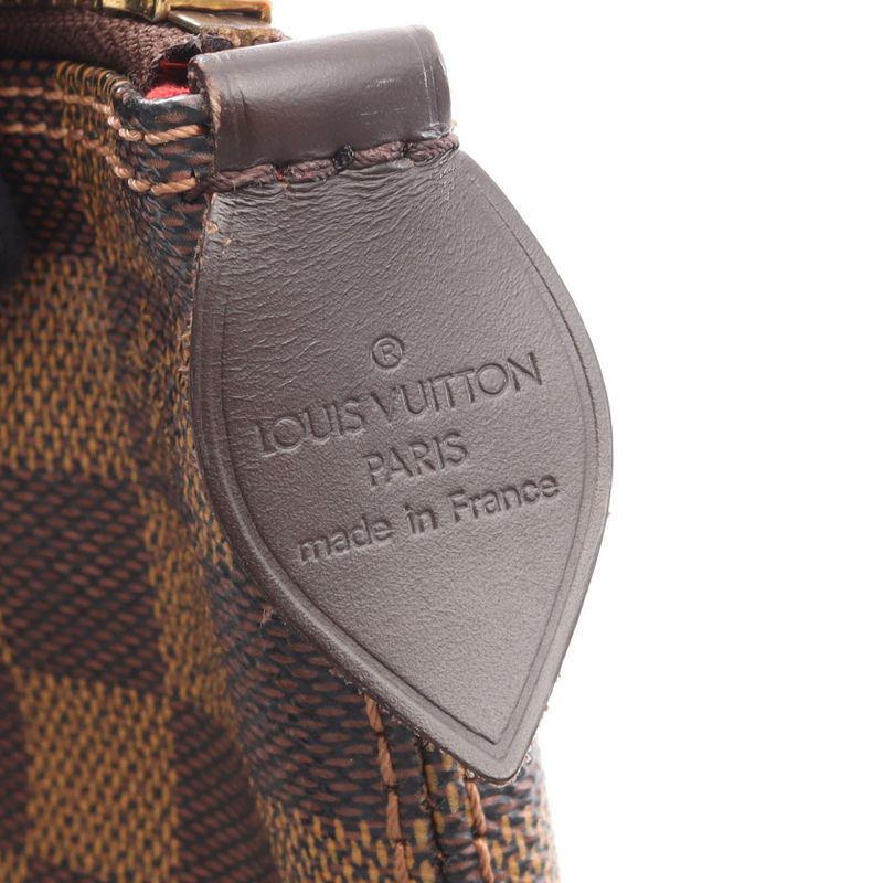 Louis Vuitton Tote Saleya PM Canvas Leather Ebene Brown