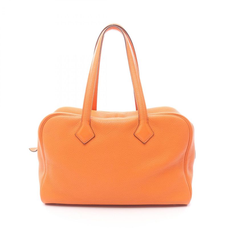 Hermes Handbag Victoria 35 Orange