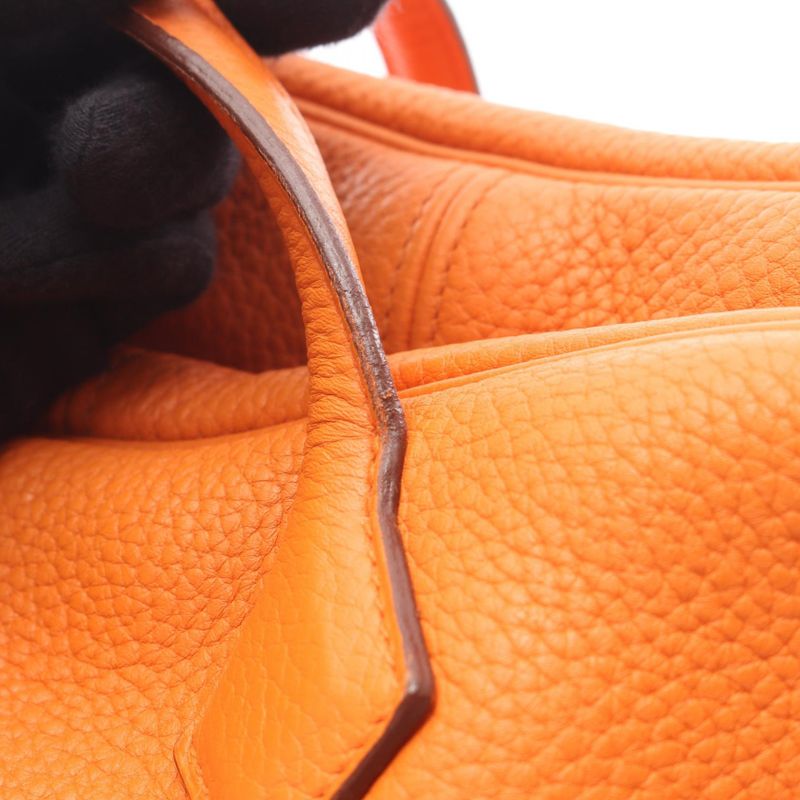 Hermes Handbag Victoria 35 Orange
