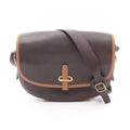 Hermes Shoulder Bag Bardo Golf Ebene Leather Ebene Brown