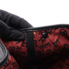 Hermes Tote Garden Twill TPM Black Leather