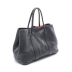 Hermes Tote Garden Twill TPM Black Leather