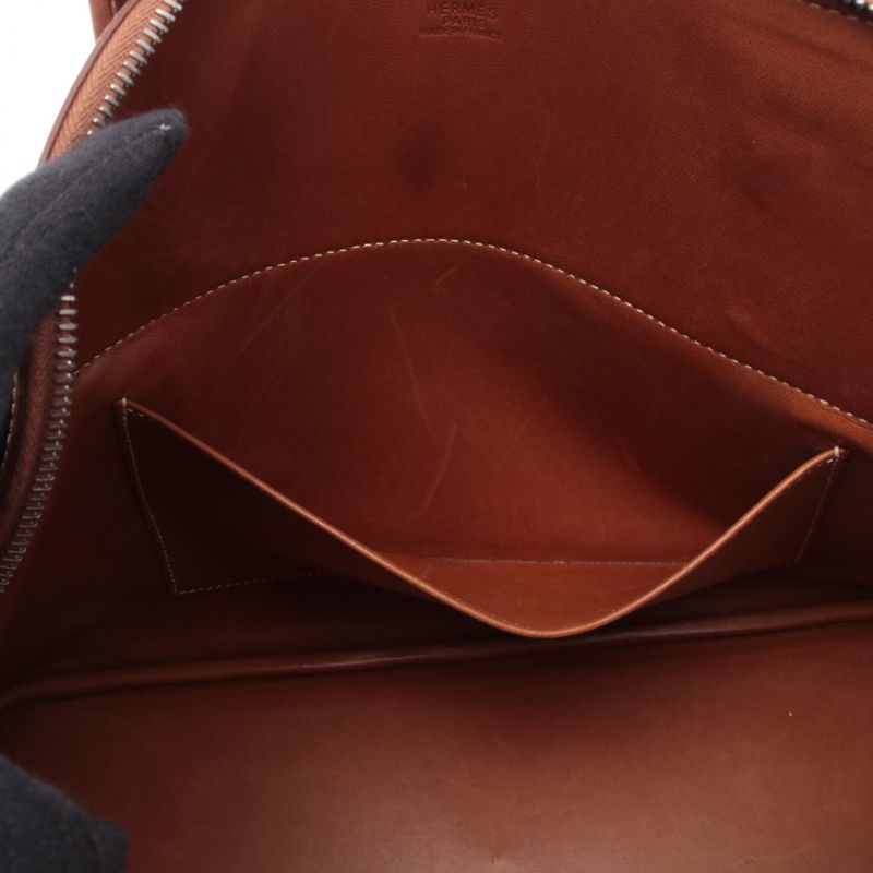 Hermes Handbag Bolide 37 Noisette Leather Noisette Brown