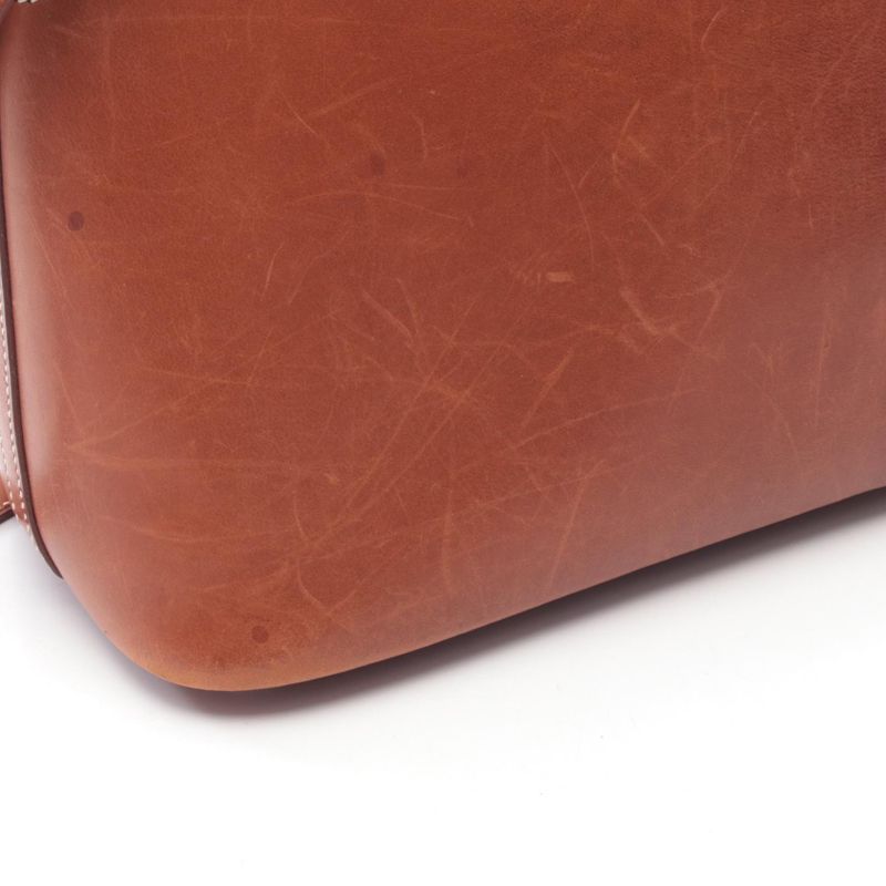 Hermes Handbag Bolide 37 Noisette Leather Noisette Brown