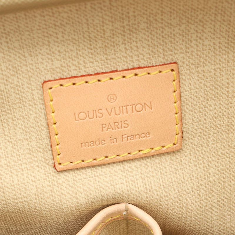 Louis Vuitton Handbag Trouville Canvas Leather