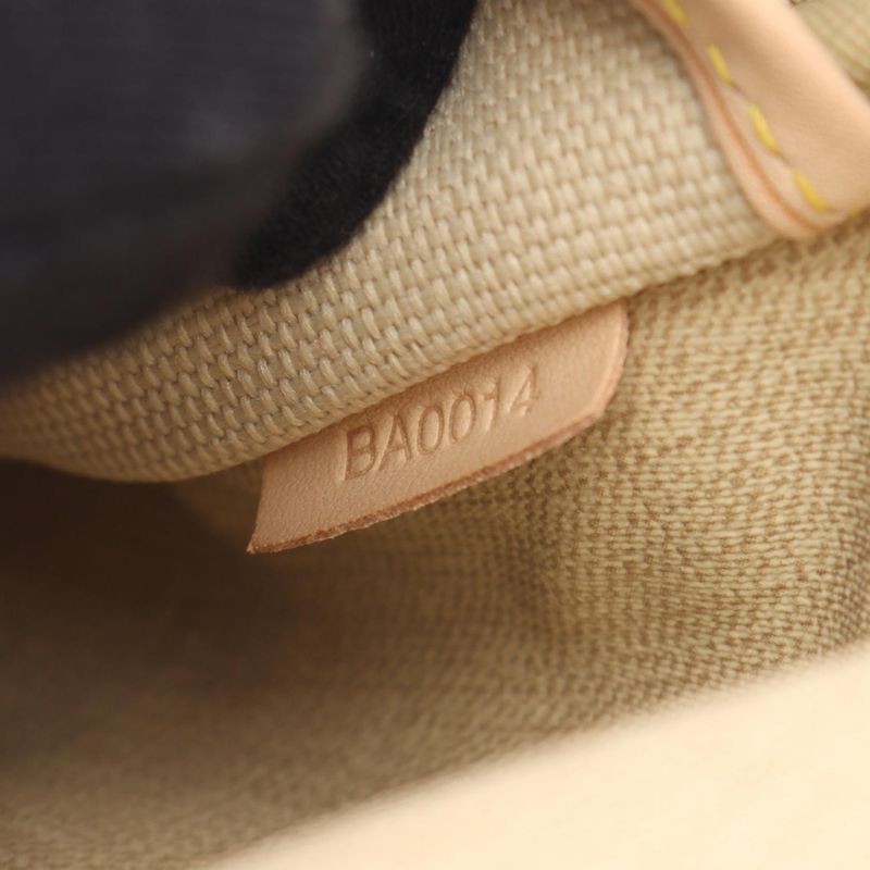 Louis Vuitton Handbag Trouville Canvas Leather