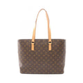 Louis Vuitton Tote Luco Canvas Leather