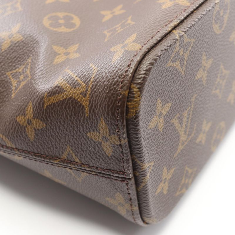 Louis Vuitton Tote Luco Canvas Leather