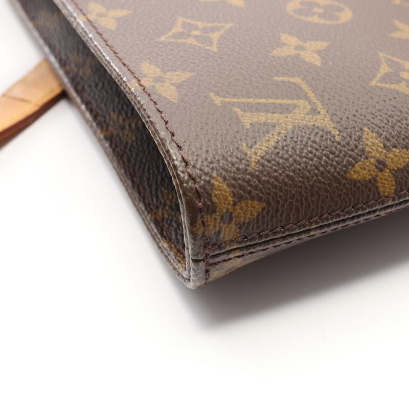 Louis Vuitton Tote Luco Canvas Leather
