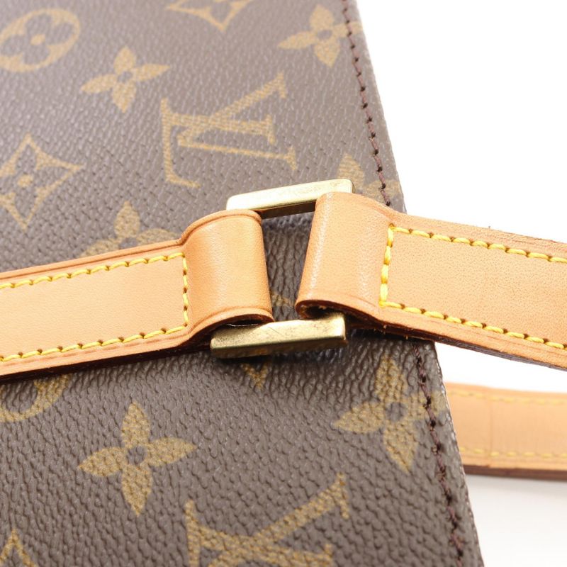 Louis Vuitton Tote Luco Canvas Leather