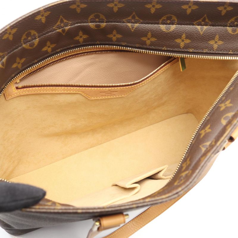 Louis Vuitton Tote Luco Canvas Leather