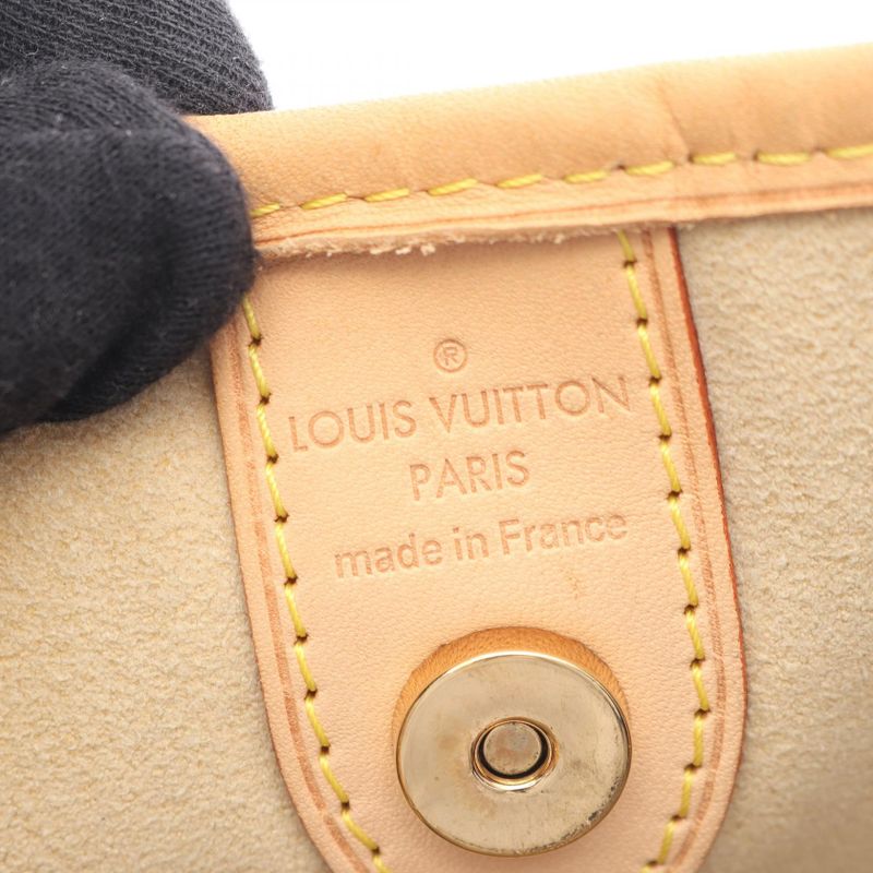 Louis Vuitton Shoulder Bag Galliera PM Canvas Leather