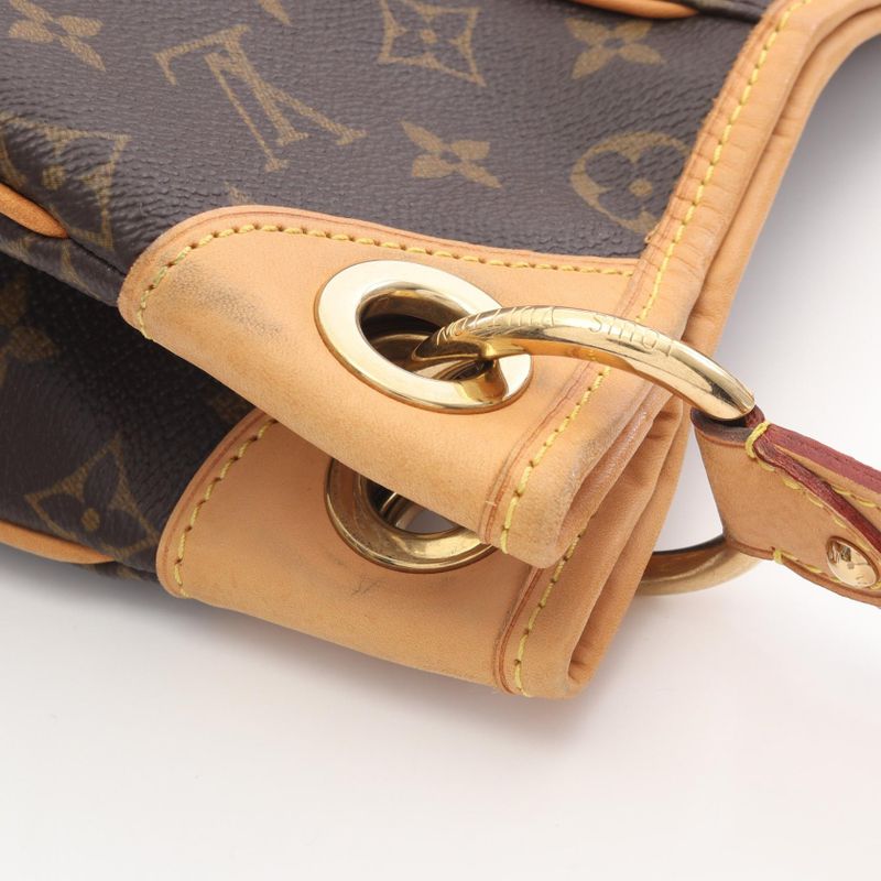 Louis Vuitton Shoulder Bag Galliera PM Canvas Leather