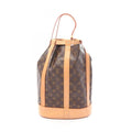 Louis Vuitton Shoulder Bag Randonne PM Canvas Leather
