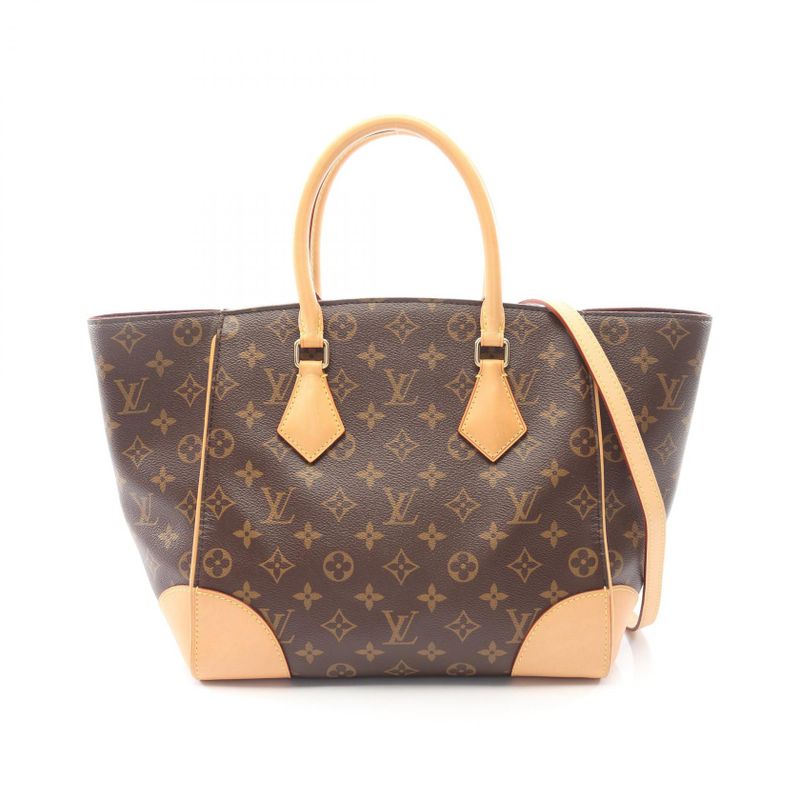 Louis Vuitton Tote Phoenix MM Canvas Leather