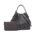 Louis Vuitton Tote Hina PM Noir Black Leather Brown