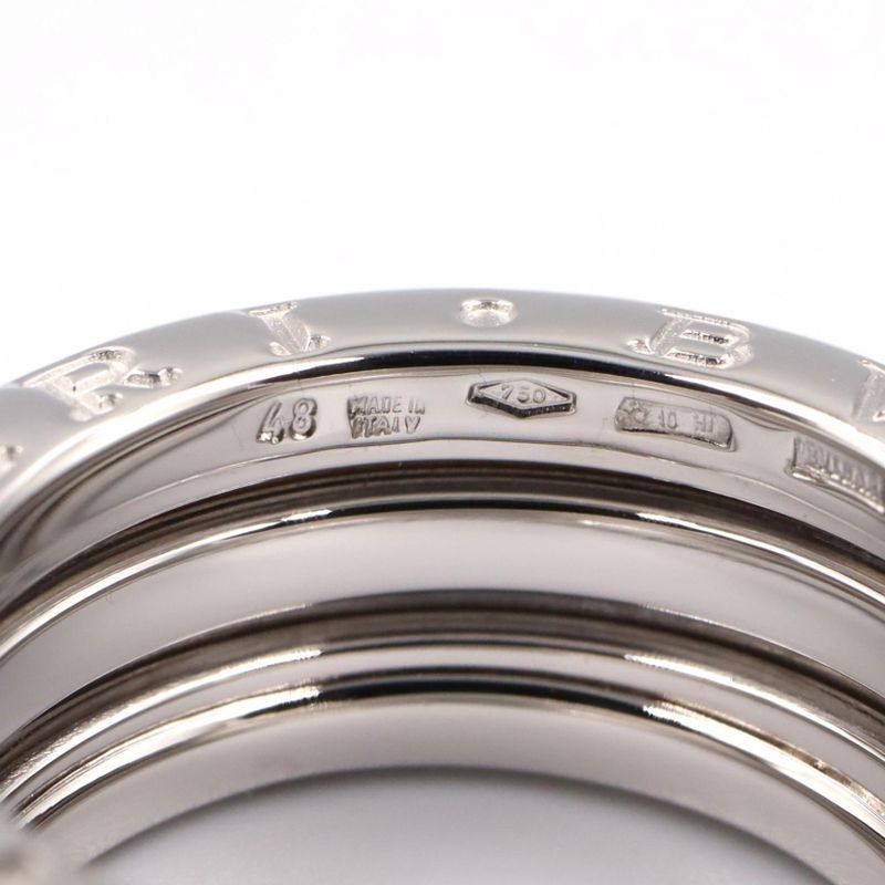 Bvlgari Ring B-zero One Band 18K White Gold