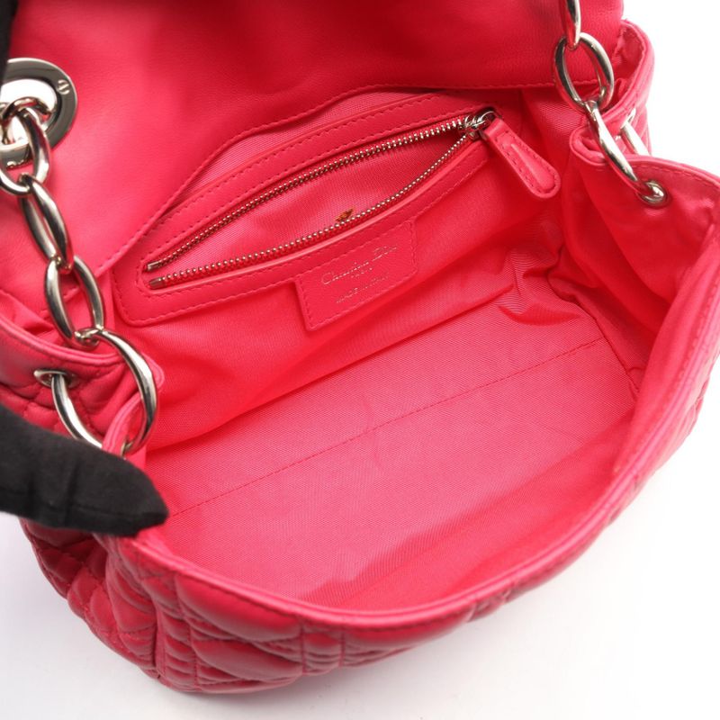 Dior Shoulder Bag Cannage Madenda Leather Chain