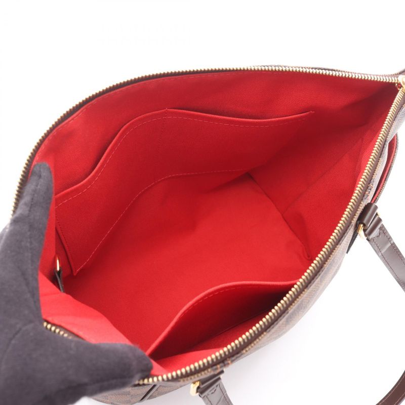 Louis Vuitton Tote Totally PM Canvas Leather Ebene Brown