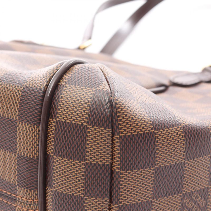 Louis Vuitton Tote Totally PM Canvas Leather Ebene Brown