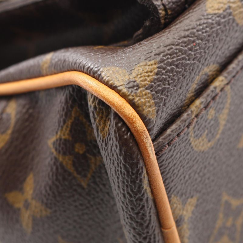 Louis Vuitton Handbag Manhattan PM Canvas Leather