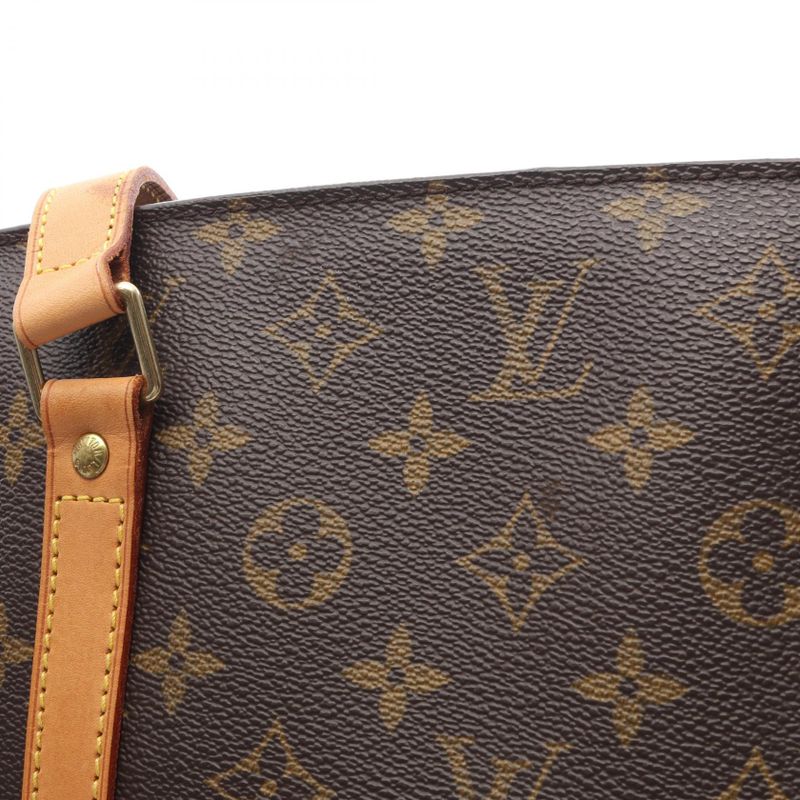 Louis Vuitton Shoulder Bag Babylon Canvas Leather