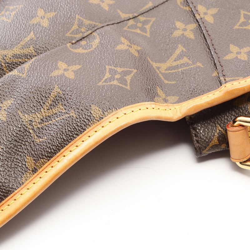 Louis Vuitton Shoulder Bag Menilmontan PM Canvas Leather