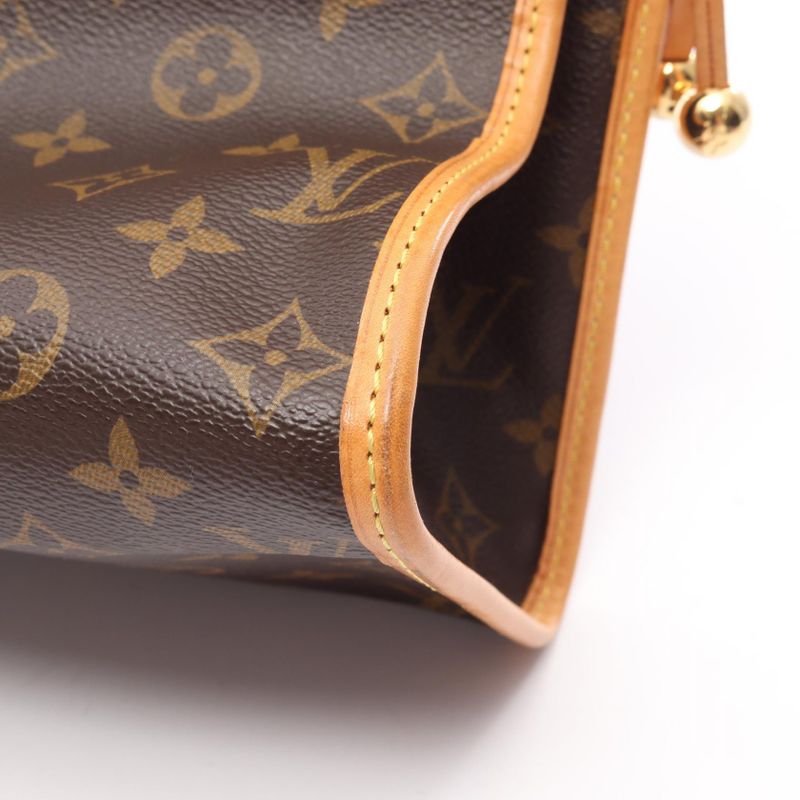 Louis Vuitton Tote Popincourt Canvas Leather