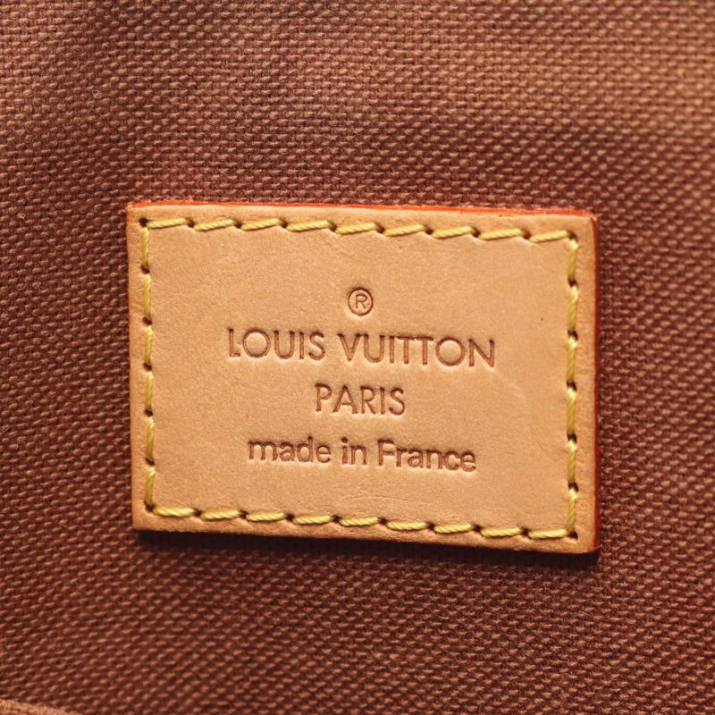 Louis Vuitton Tote Popincourt Canvas Leather