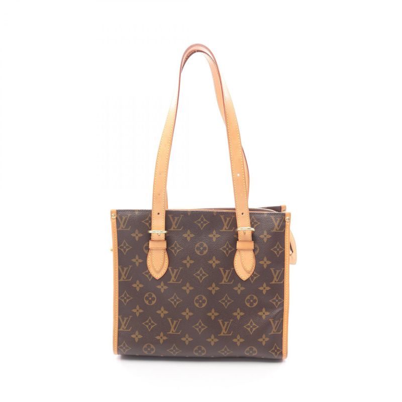 Louis Vuitton Tote Popincourt Canvas Leather
