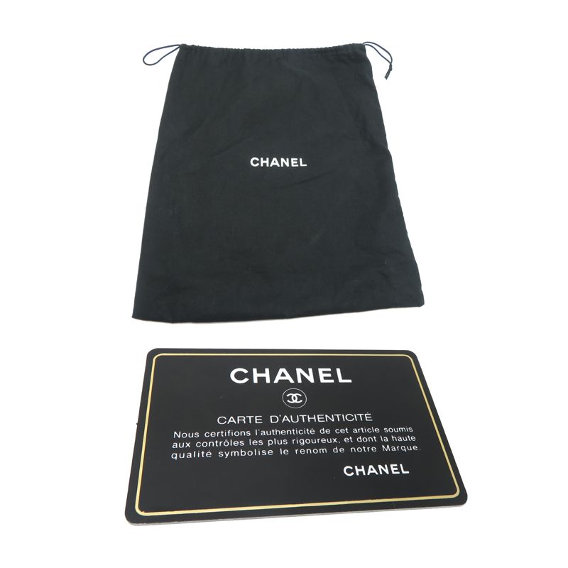 Chanel Shoulder Bag Lambskin Black