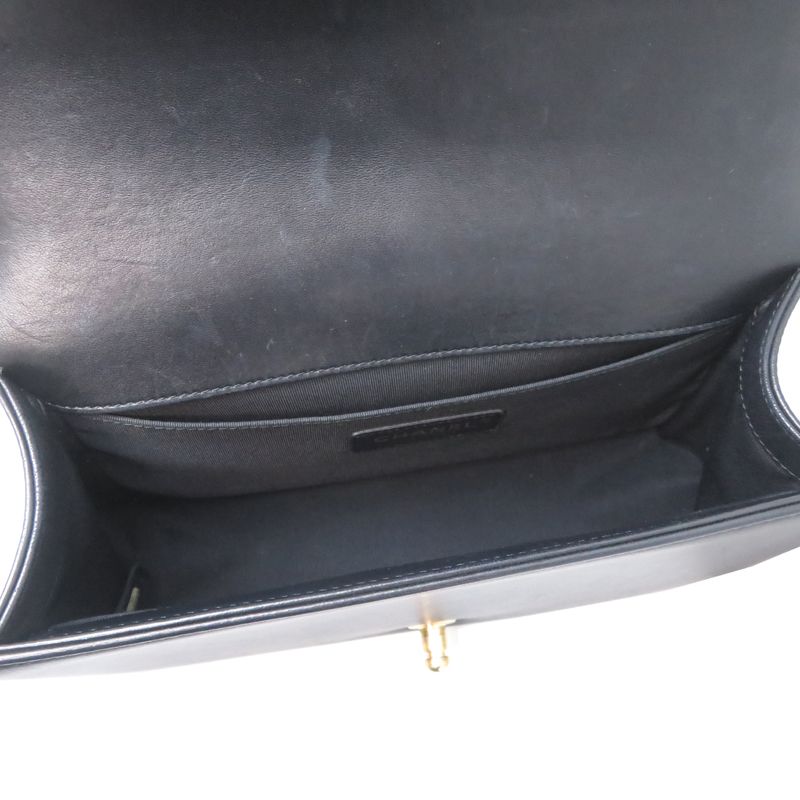 Chanel Shoulder Bag Lambskin Black