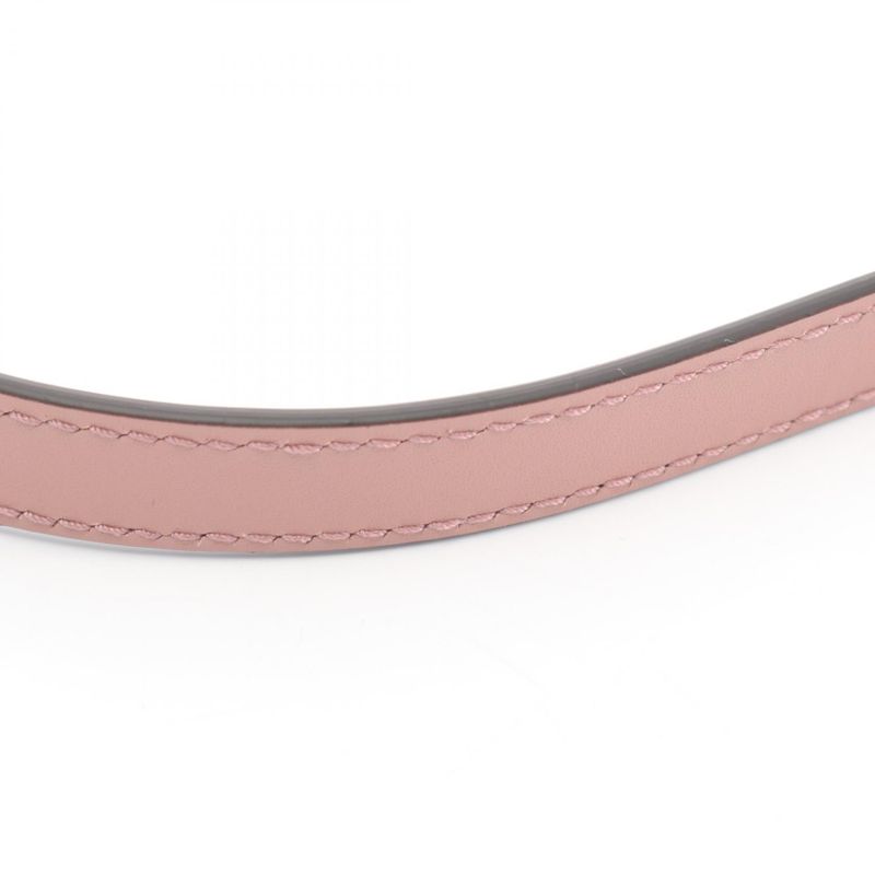 Gucci Shoulder Bag GG Super Mini Pink Leather