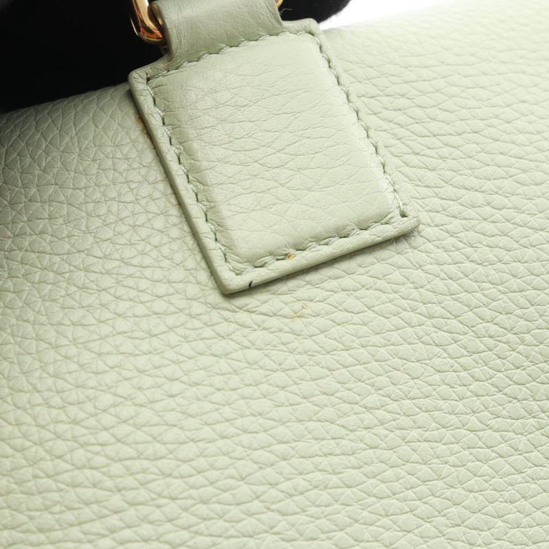 Loewe Handbag Amazona 23 Light Green Leather