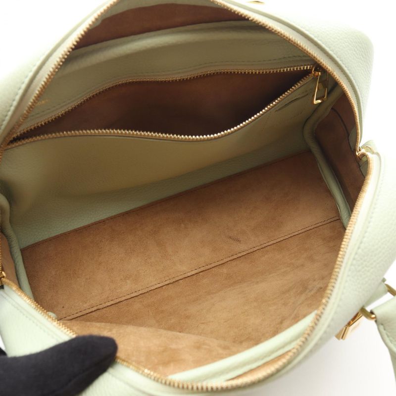 Loewe Handbag Amazona 23 Light Green Leather