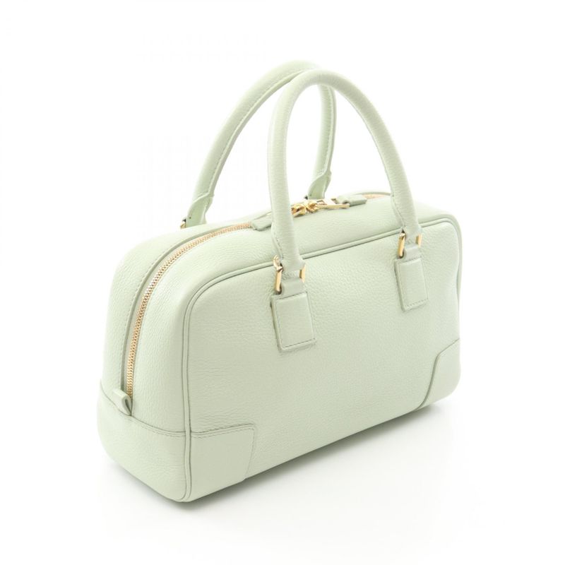 Loewe Handbag Amazona 23 Light Green Leather