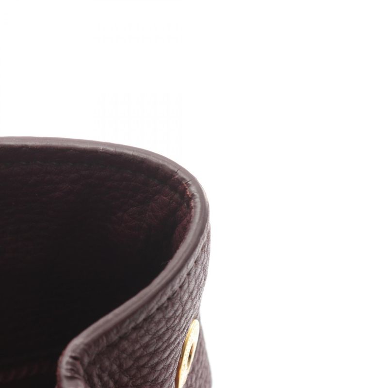 Prada Tote Vitello Daino Burgundy Leather 2-Way