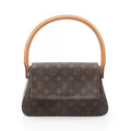 Louis Vuitton Handbag Mini Looping Canvas Leather
