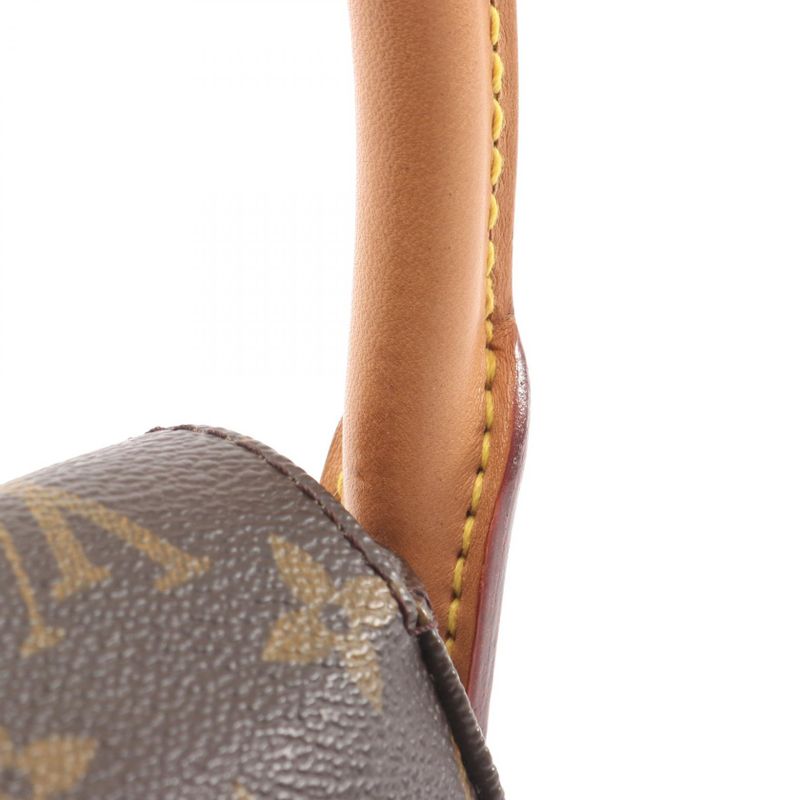 Louis Vuitton Handbag Mini Looping Canvas Leather