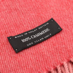 Chanel Shawl Cashmere Red