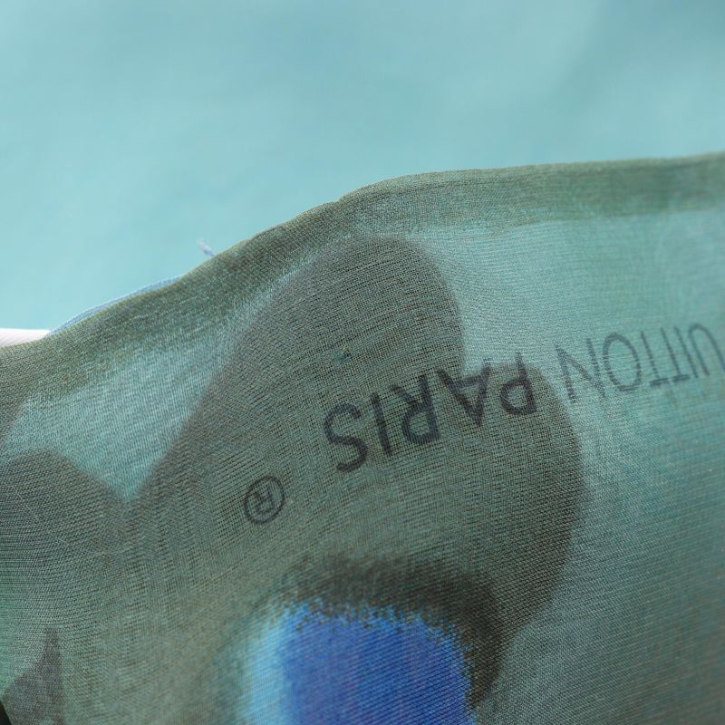 Louis Vuitton Scarf LV Logo Silk