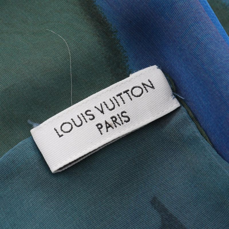 Louis Vuitton Scarf LV Logo Silk