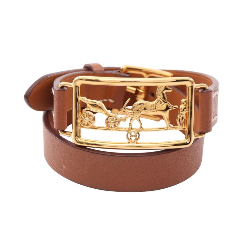 Hermes Bracelet Carre Leather