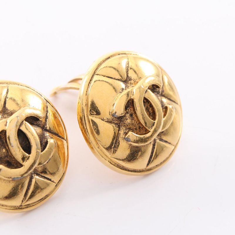 Chanel Earrings CC Logo