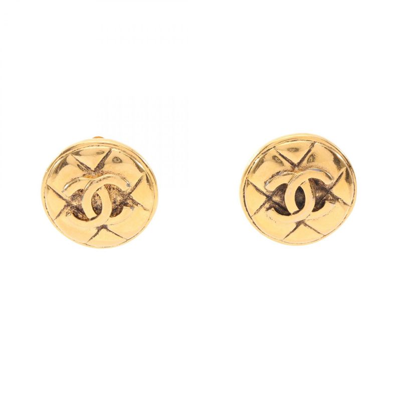 Chanel Earrings CC Logo