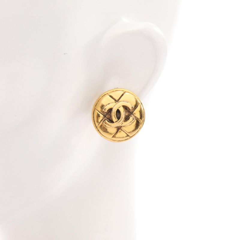 Chanel Earrings CC Logo