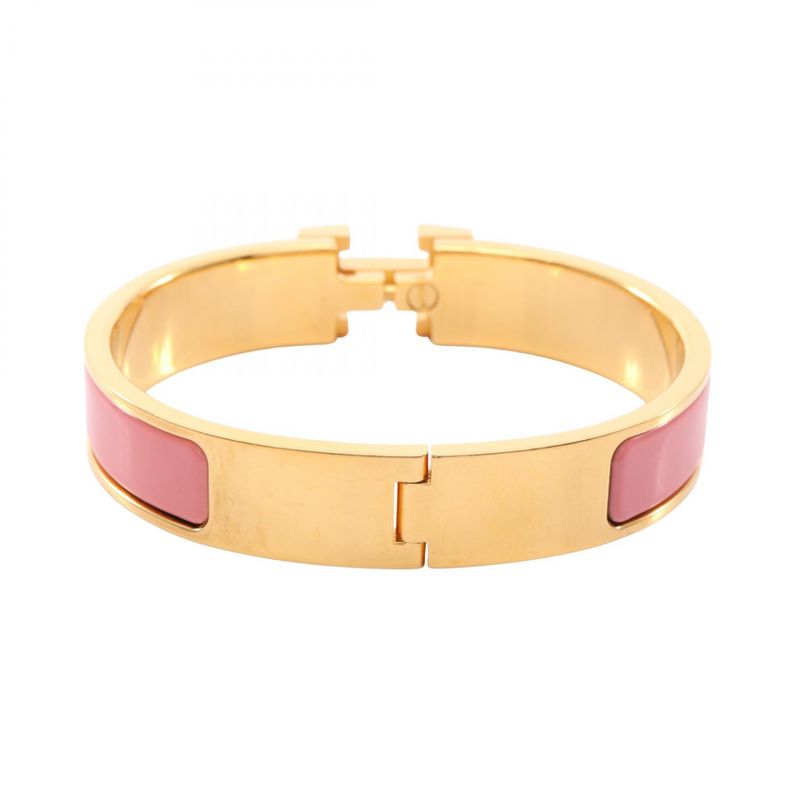 Hermes Bangle Click PM Gold Pink