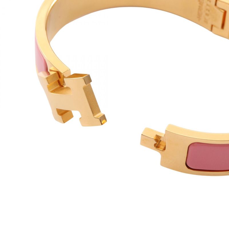 Hermes Bangle Click PM Gold Pink